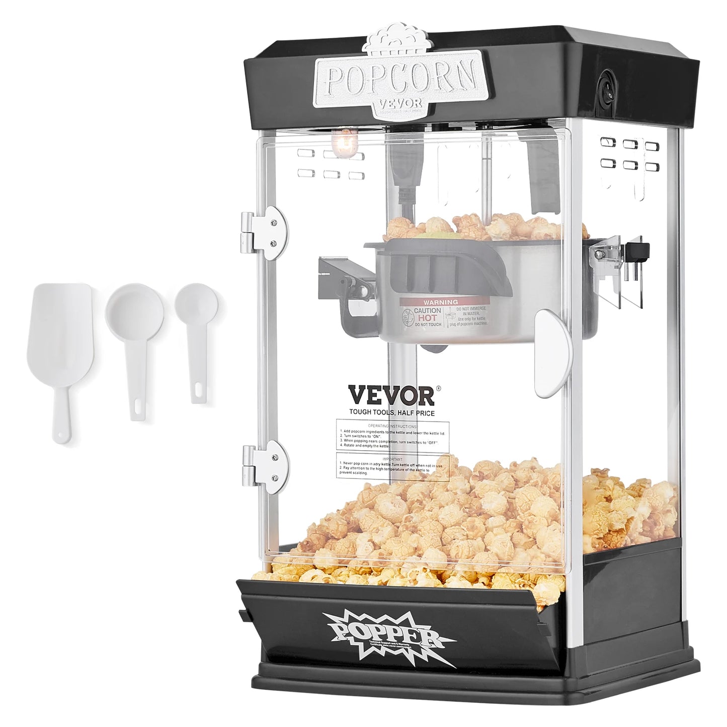 SucceBuy Commercial Popcorn Maker For Countertop Professional Quality