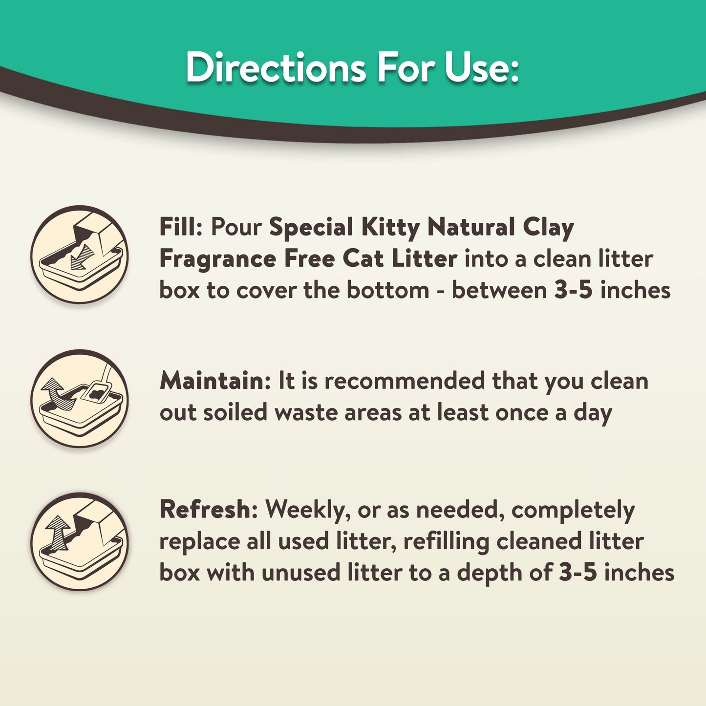 Clumping Clay Cat Litter With Fresh Scent Four Pack