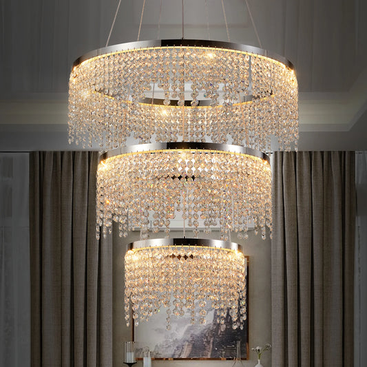 Crystal Chandelier LED Pendant Light
