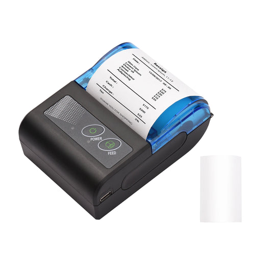 Bisofice Portable Thermal Receipt Printer Wireless USB