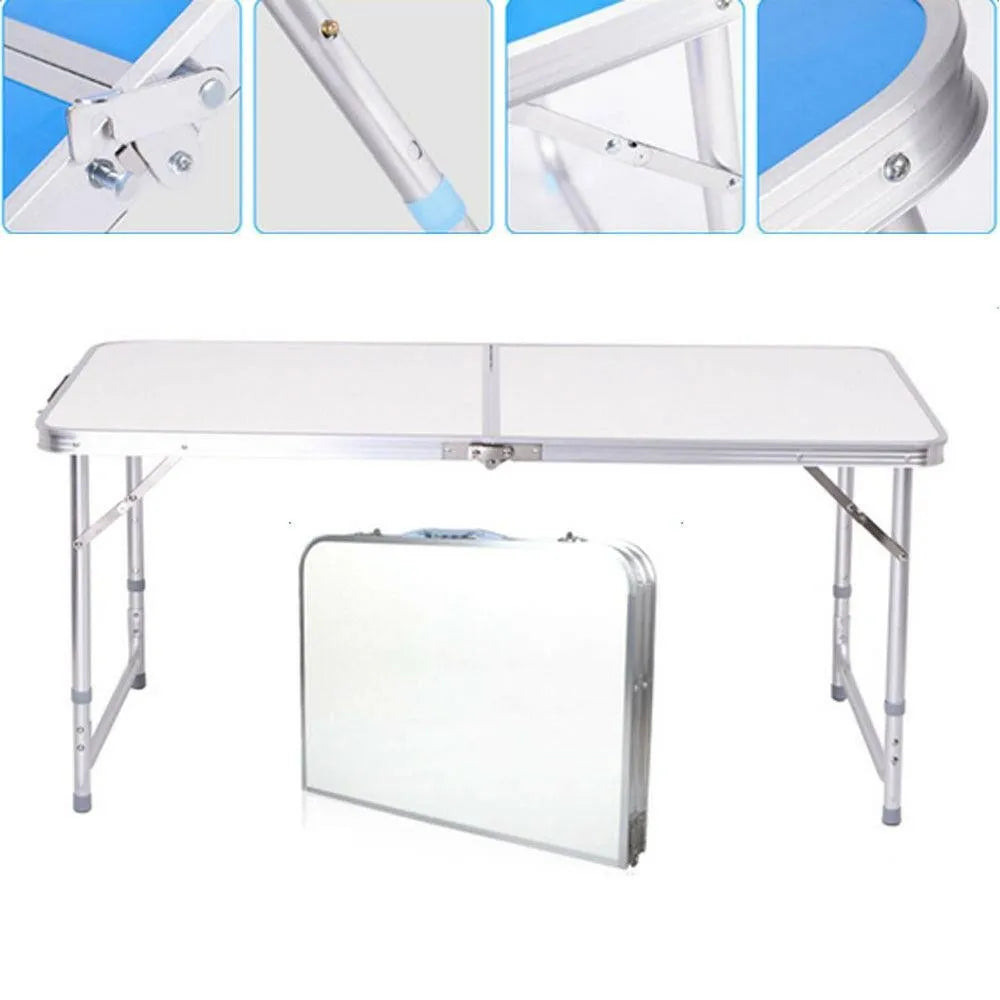Unbranded Aluminum Folding Table for Camping and Picnics