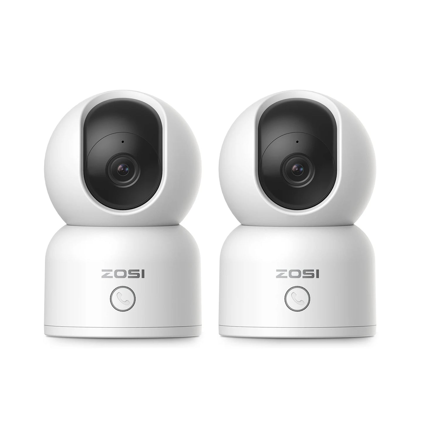 ZOSI 360 Smart Home Security Camera With PTZ Auto Tracking