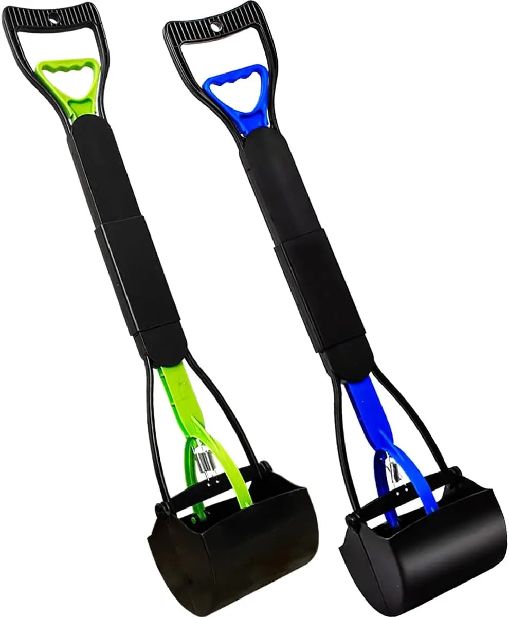 Large Dog Pooper Scooper For Grass And Gravel Easy Cleanup