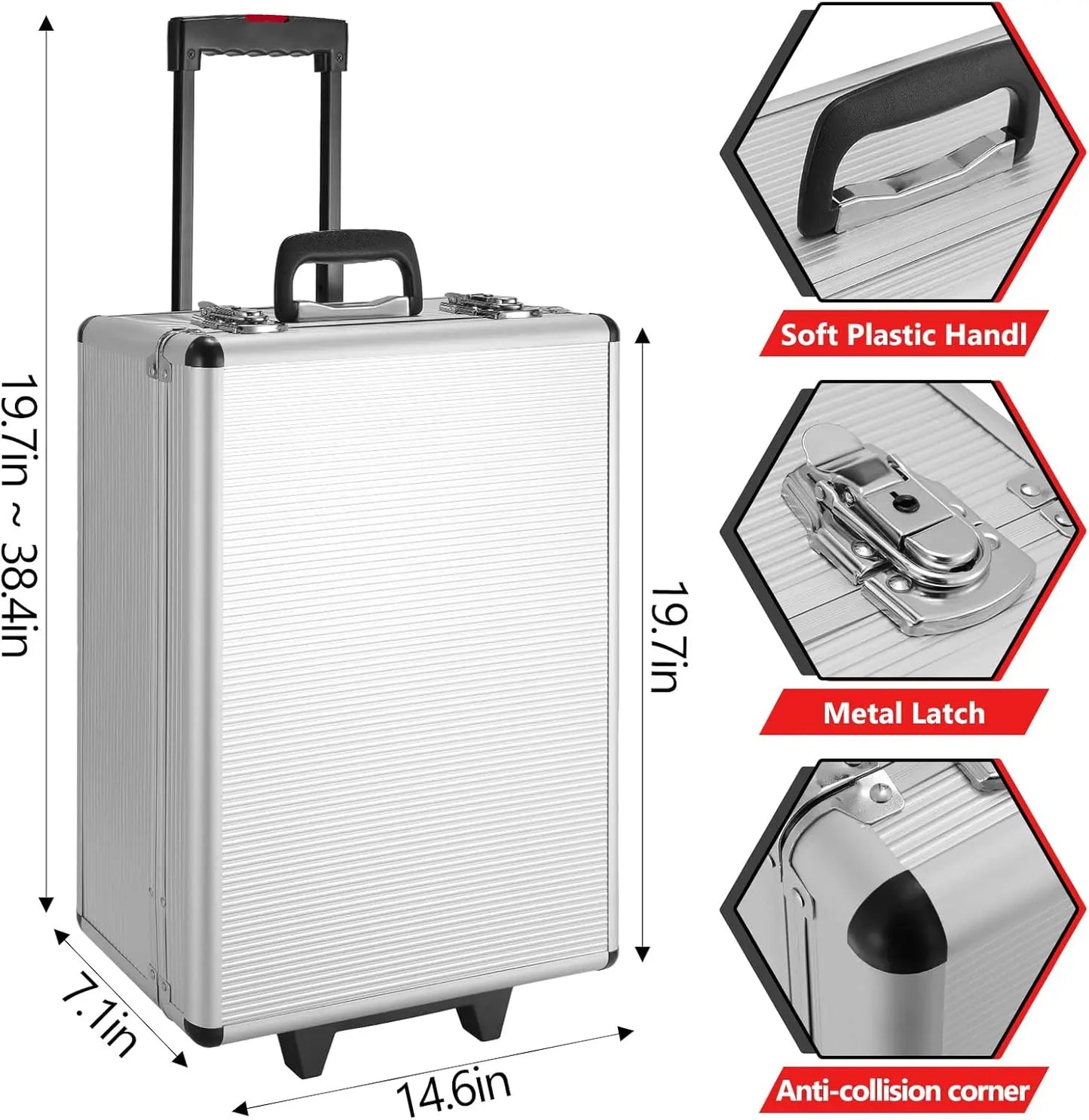 TLGREEN 799 Tool Set With Trolley Case For Home Repair