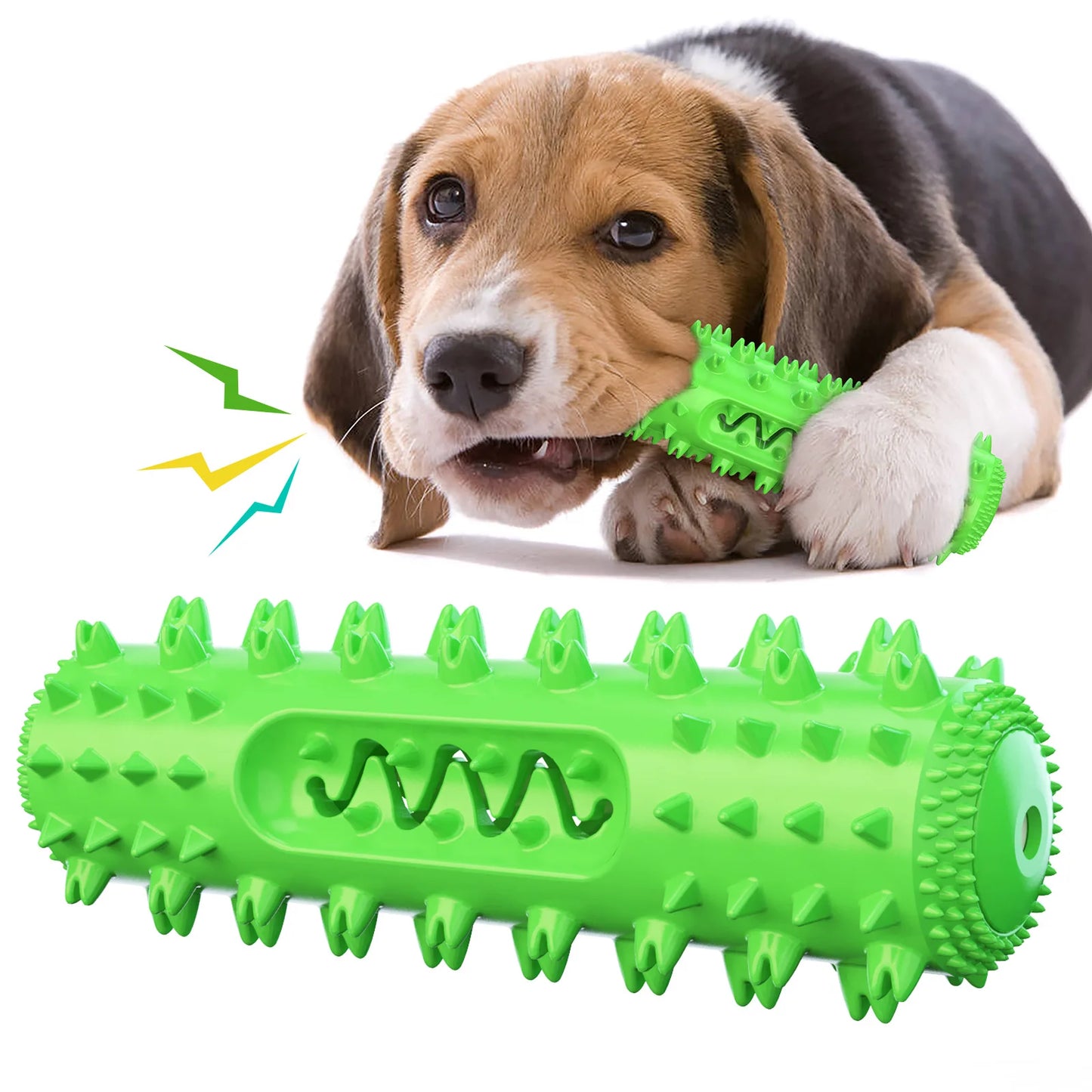 Squeaky Dog Toy Molar Stick For Teeth Cleaning Durable