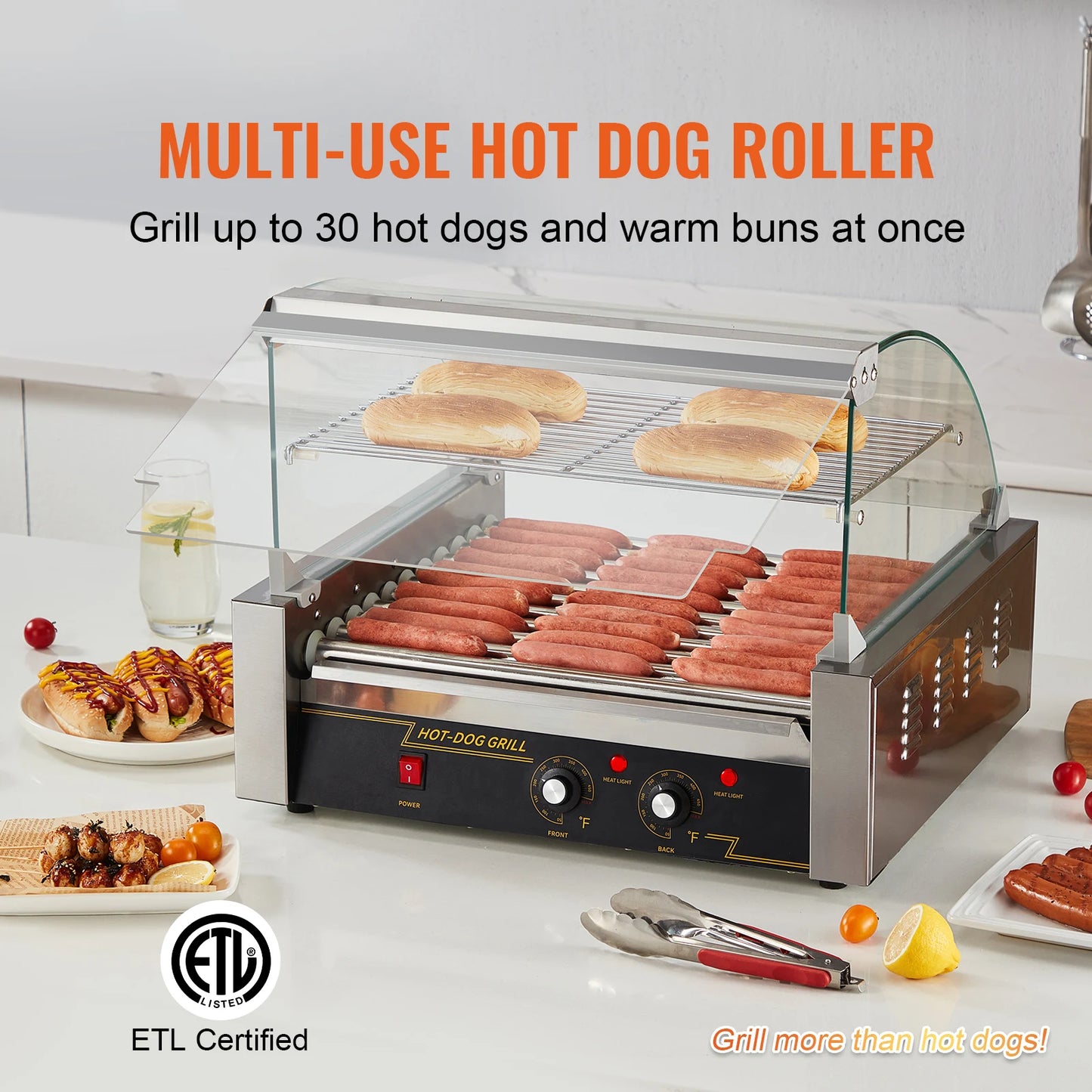 Succebuy Hot Dog Roller Machine Five Seven Eleven Rollers