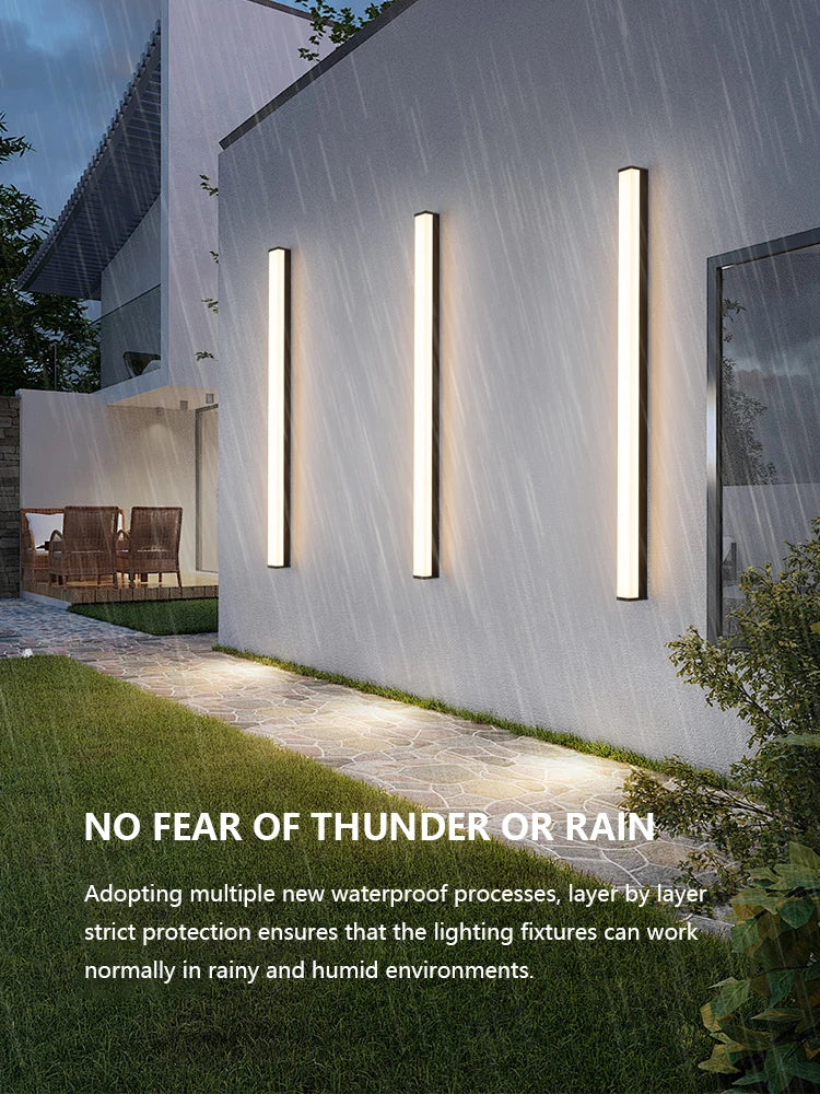 FLDY Modern Outdoor Waterproof LED Wall Light IP65