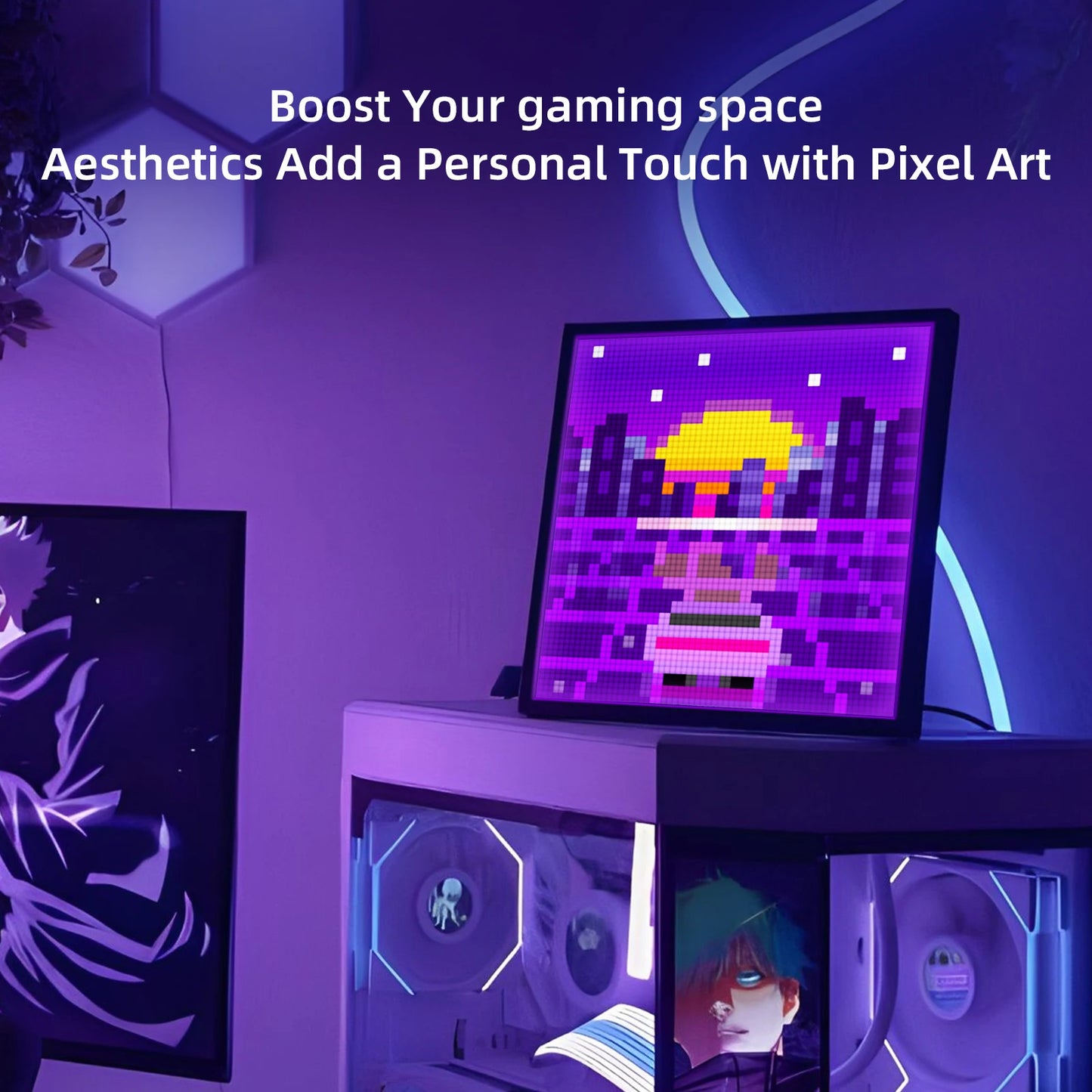 Divoom Pixoo 64 WiFi LED Pixel Art Display Panel Pro