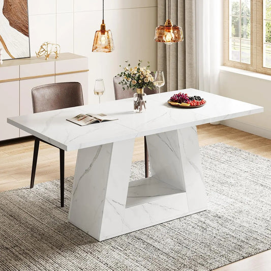 Little Tree Dining Table For 4 To 6 People Rectangular