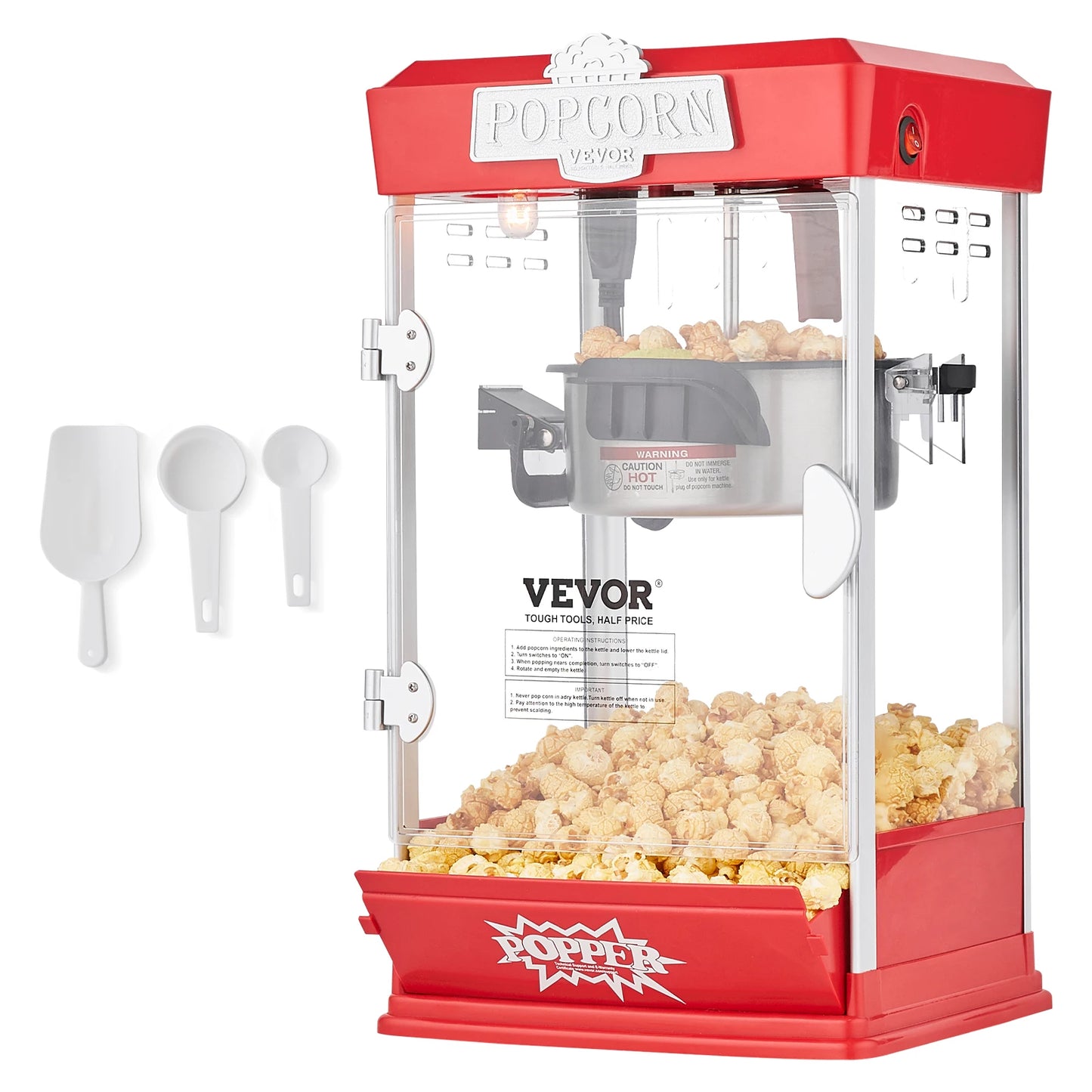 SucceBuy Commercial Popcorn Maker For Countertop Professional Quality
