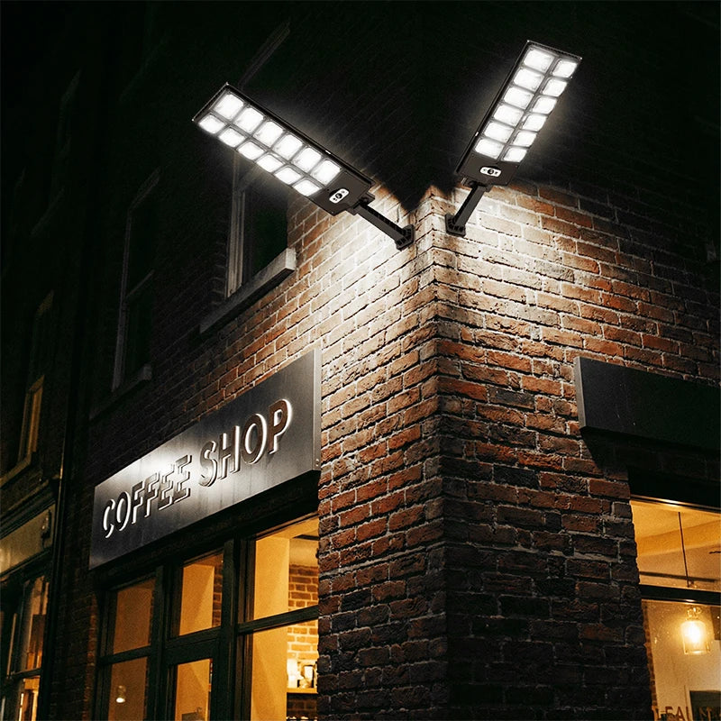 FAMCDC 504 LED Solar Motion Sensor Outdoor Wall Light Waterproof