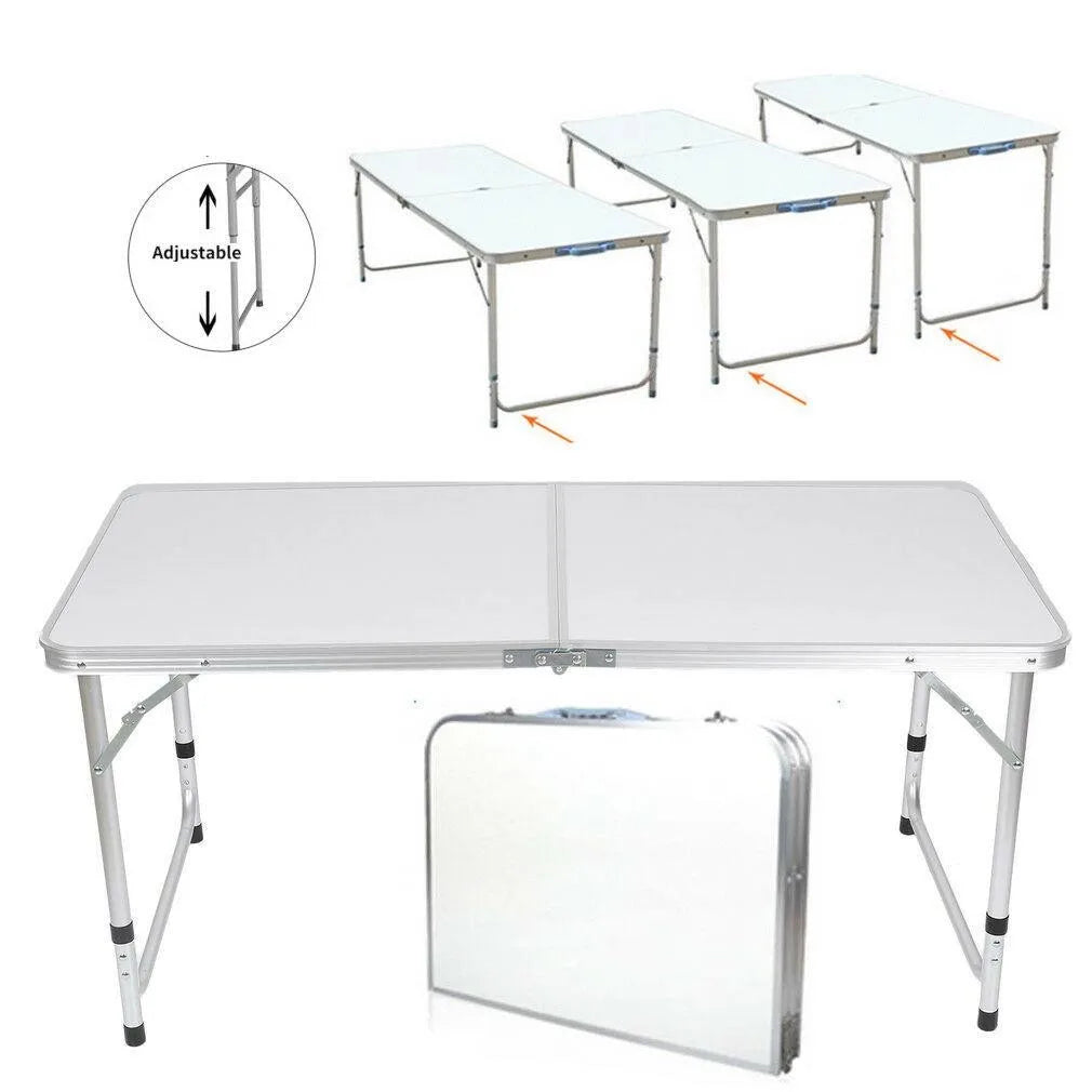 Unbranded Aluminum Folding Table for Camping and Picnics