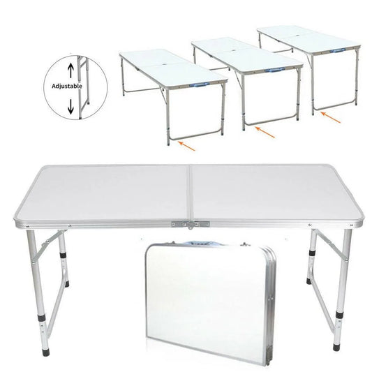 Unbranded Aluminum Folding Table for Camping and Picnics
