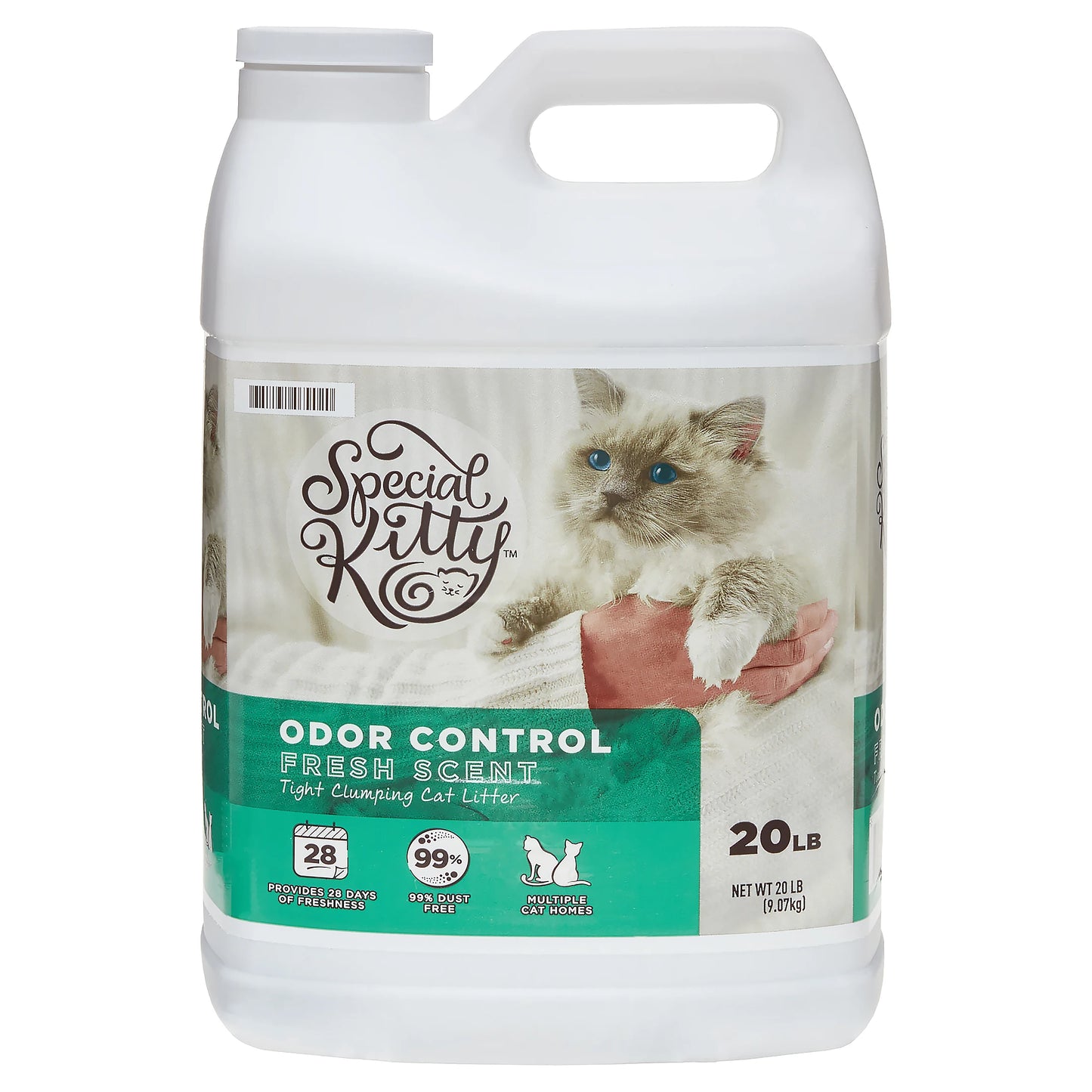 Clumping Clay Cat Litter With Fresh Scent Four Pack