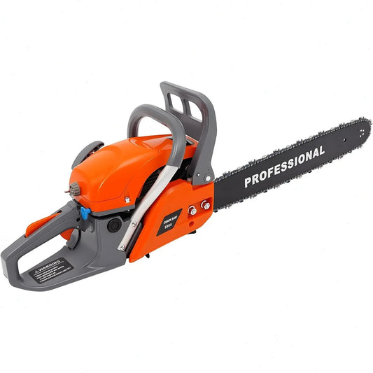 Bymaocar Gasoline Chainsaw 58cc 60cc Portable Wood Cutter Outdoor