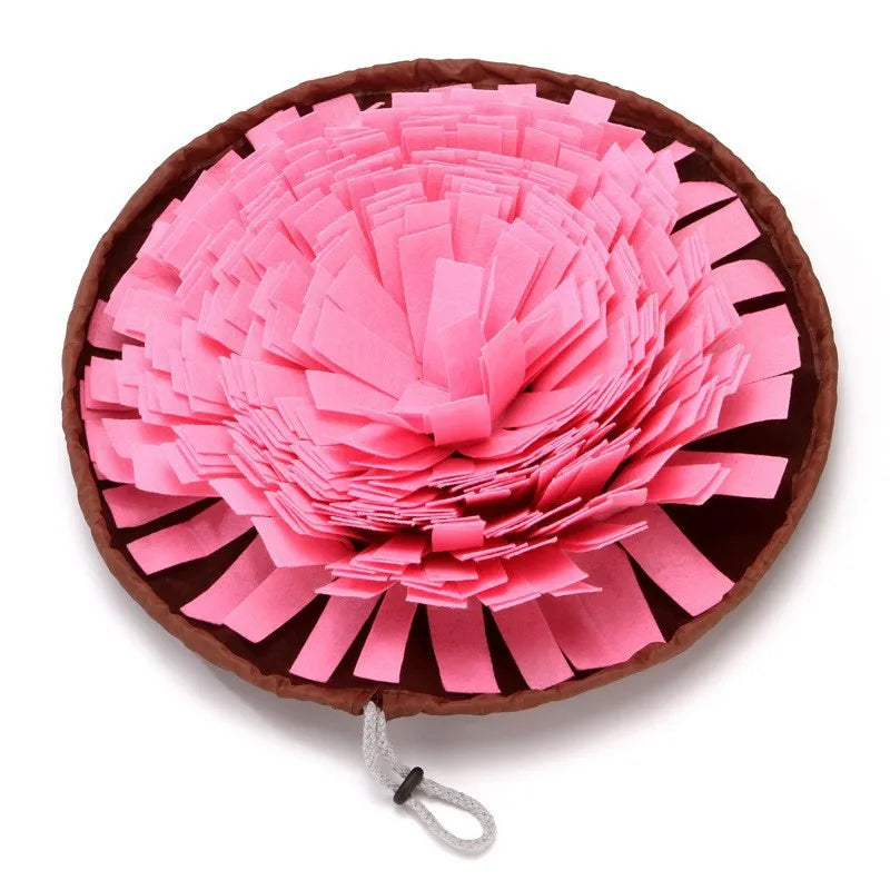 Washable Felt Snuffle Mat for Dogs Foldable Slow Feeding Toy