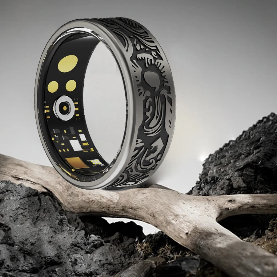 Smart Ring Fitness Tracker IP68 Waterproof With Sleep Monitor