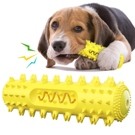 Squeaky Dog Toy Molar Stick For Teeth Cleaning Durable