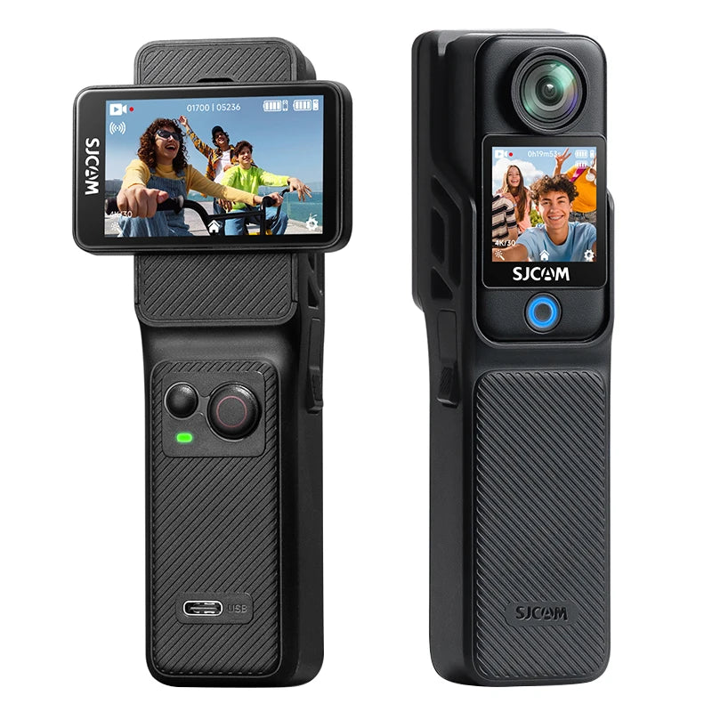 SJCAM C400 4K Pocket Camcorder With Stabilization WiFi Touch Screen