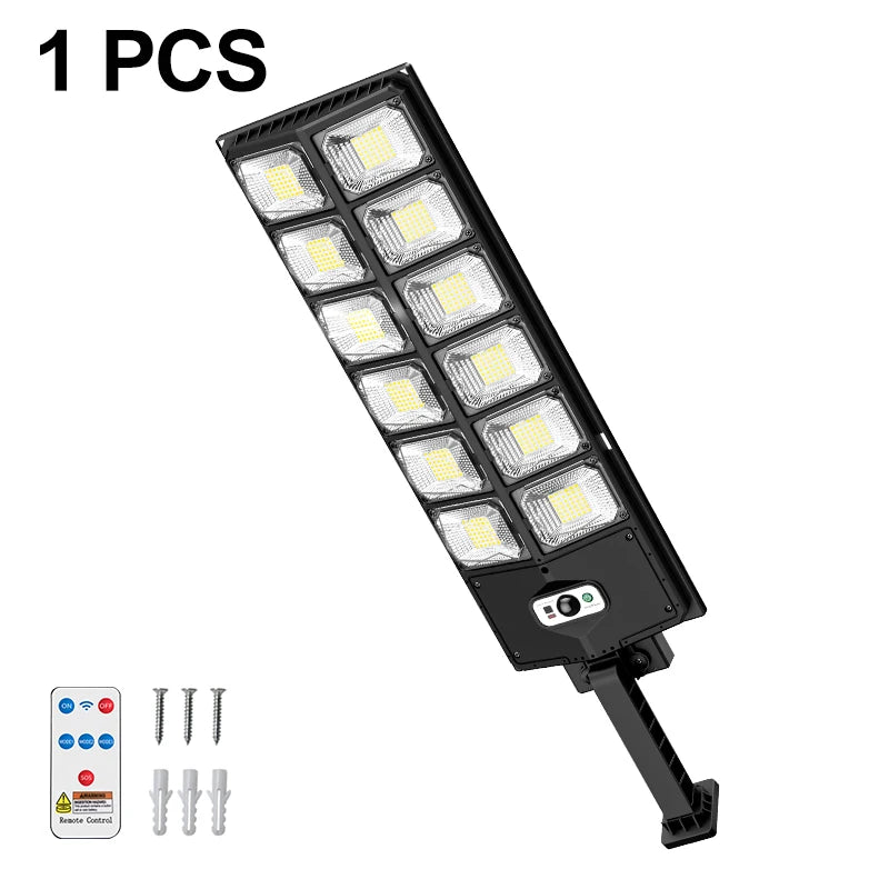 FAMCDC 504 LED Solar Motion Sensor Outdoor Wall Light Waterproof