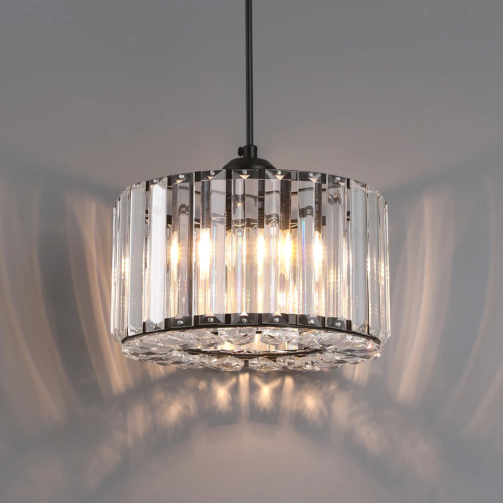VETRULUS Nordic Crystal LED Pendant Light Chandelier