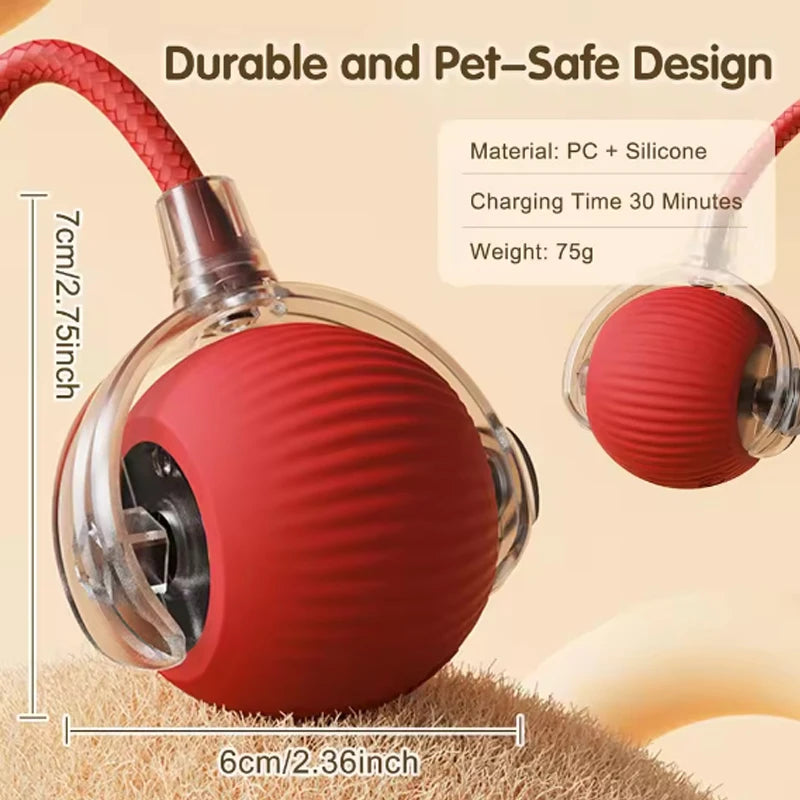Smart Cat Ball Toy Silicone Interactive Toy
