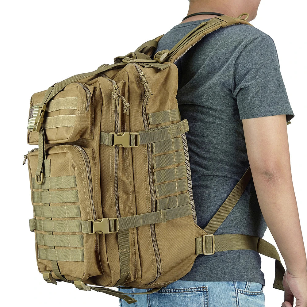 ReFire Gear 45L Tactical Backpack Molle Pack For Outdoor Trekking