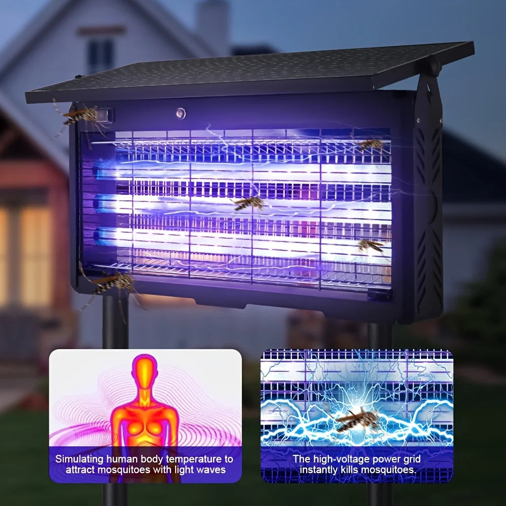 Outdoor Solar Mosquito Repellent Device For Pest Control