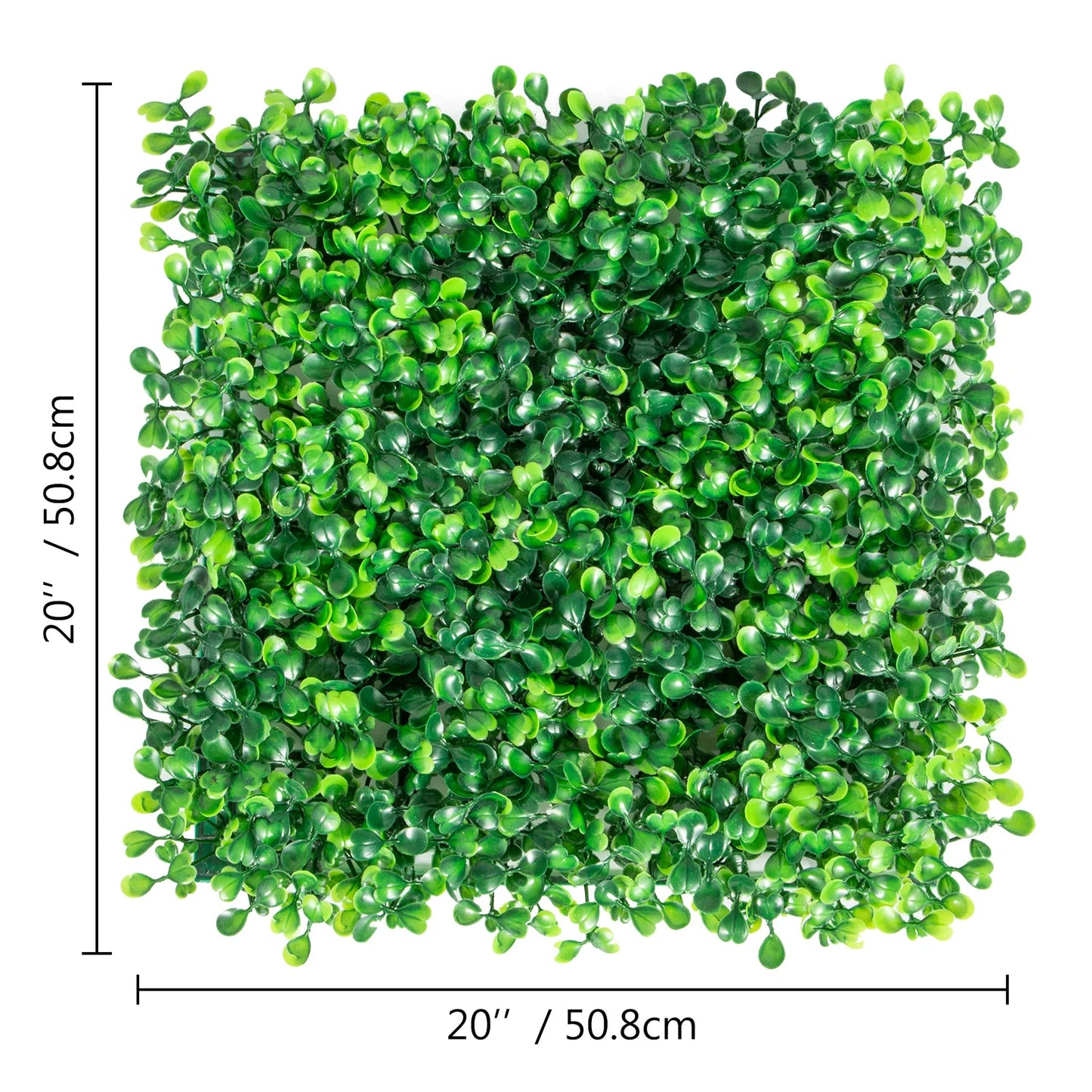 Artificial Boxwood Wall Panels UV Resistant Backdrop