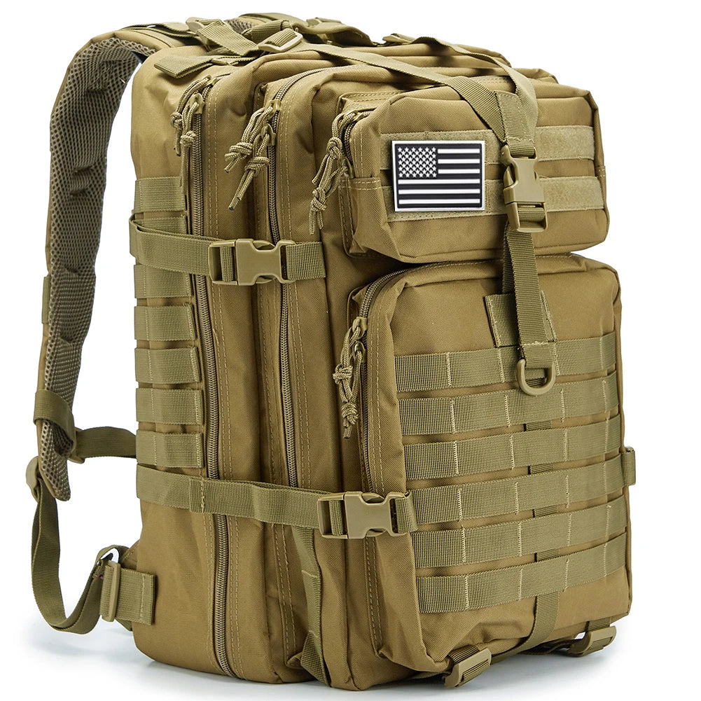 ReFire Gear 45L Tactical Backpack Molle Pack For Outdoor Trekking