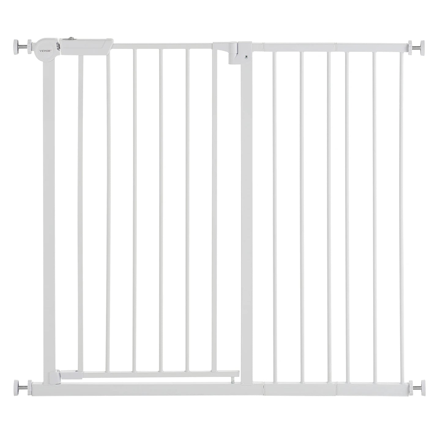 SucceBuy Baby Gate Walk Through Pet Security Pressure Mount