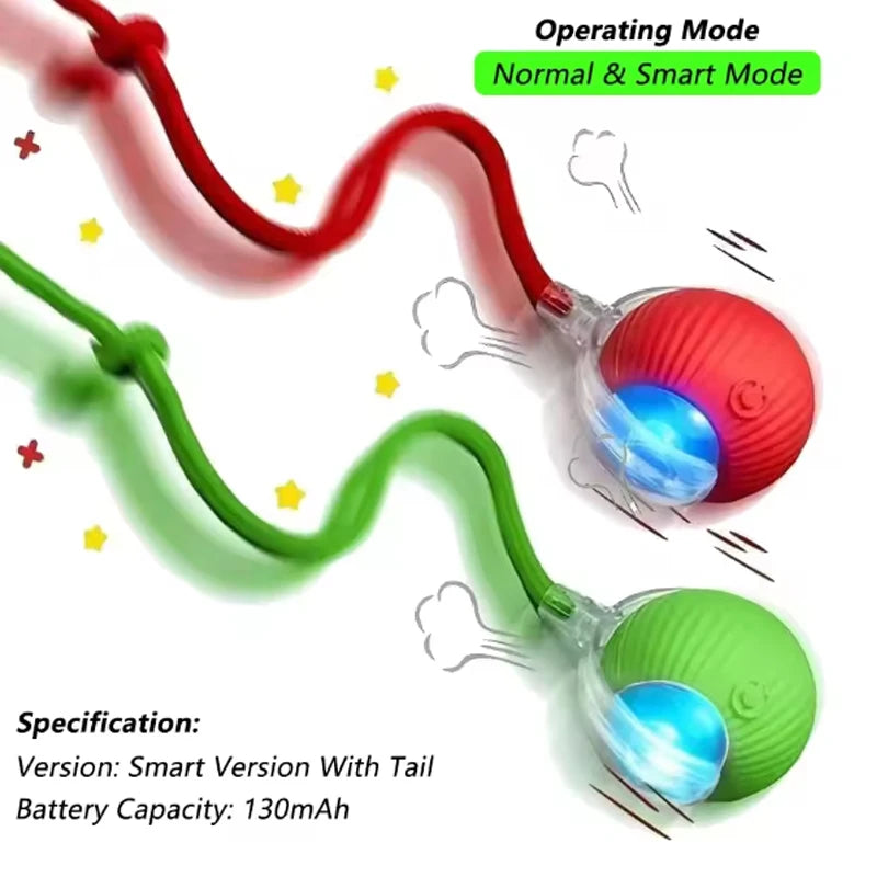 Smart Cat Ball Toy Silicone Interactive Toy