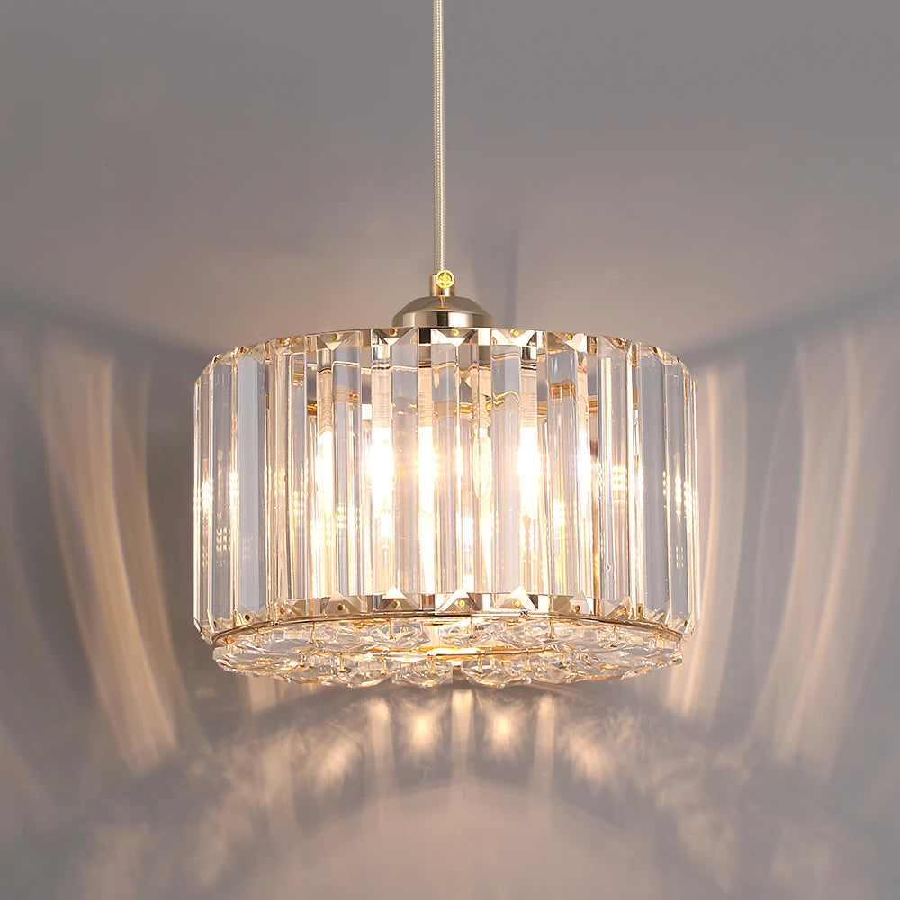 VETRULUS Nordic Crystal LED Pendant Light Chandelier