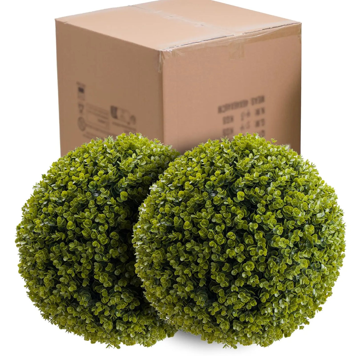 Studyset Topiary Balls Outdoor Decor Set of 2 for Home