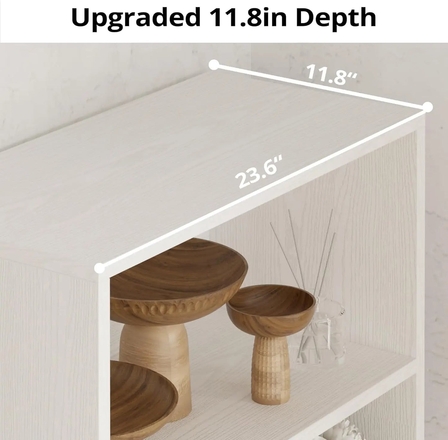 IRONCK Industrial Bookshelves With Doors 5-Shelf Floor Display