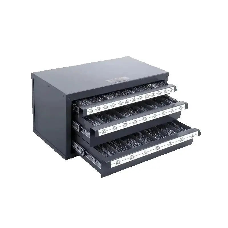SucceBuy Steel Drill Bit Dispenser Cabinet Organizer