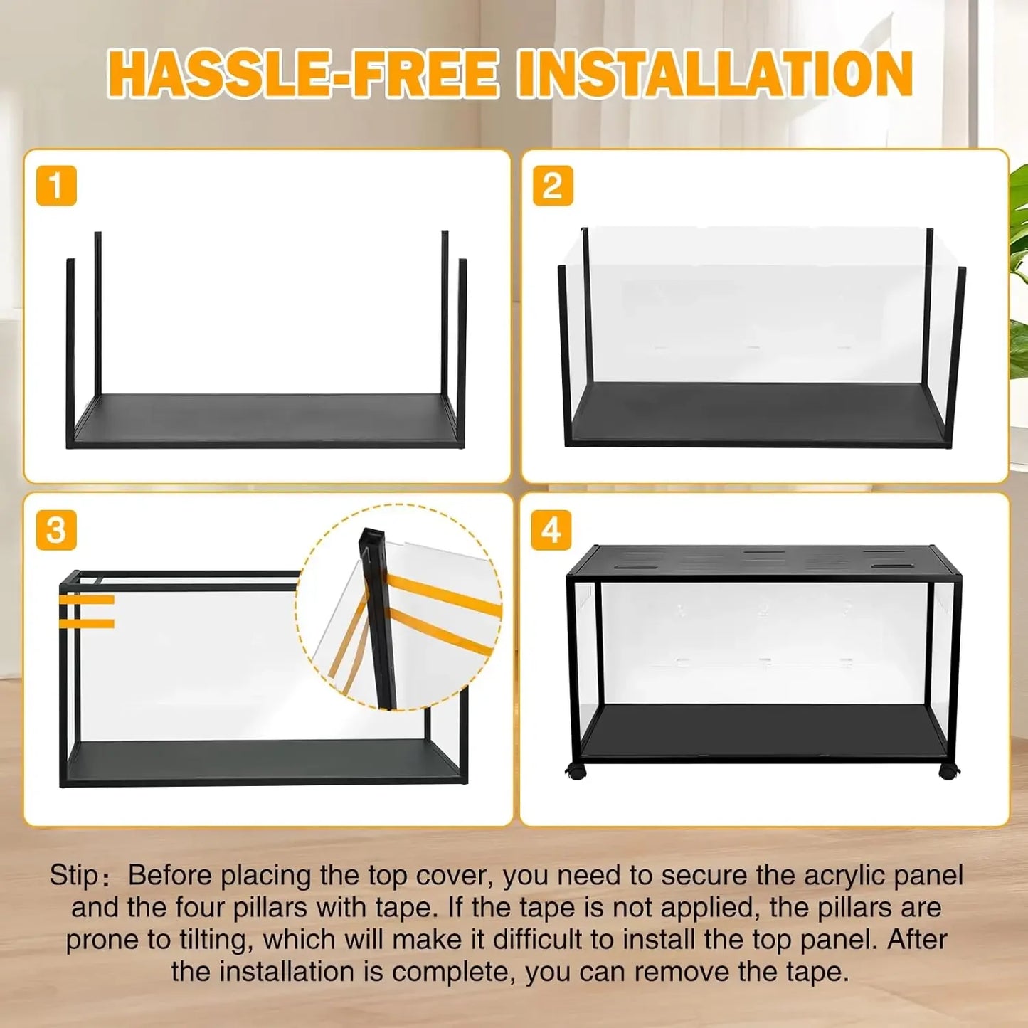 Stackable Hamster Cage With Top Access For Small Pets