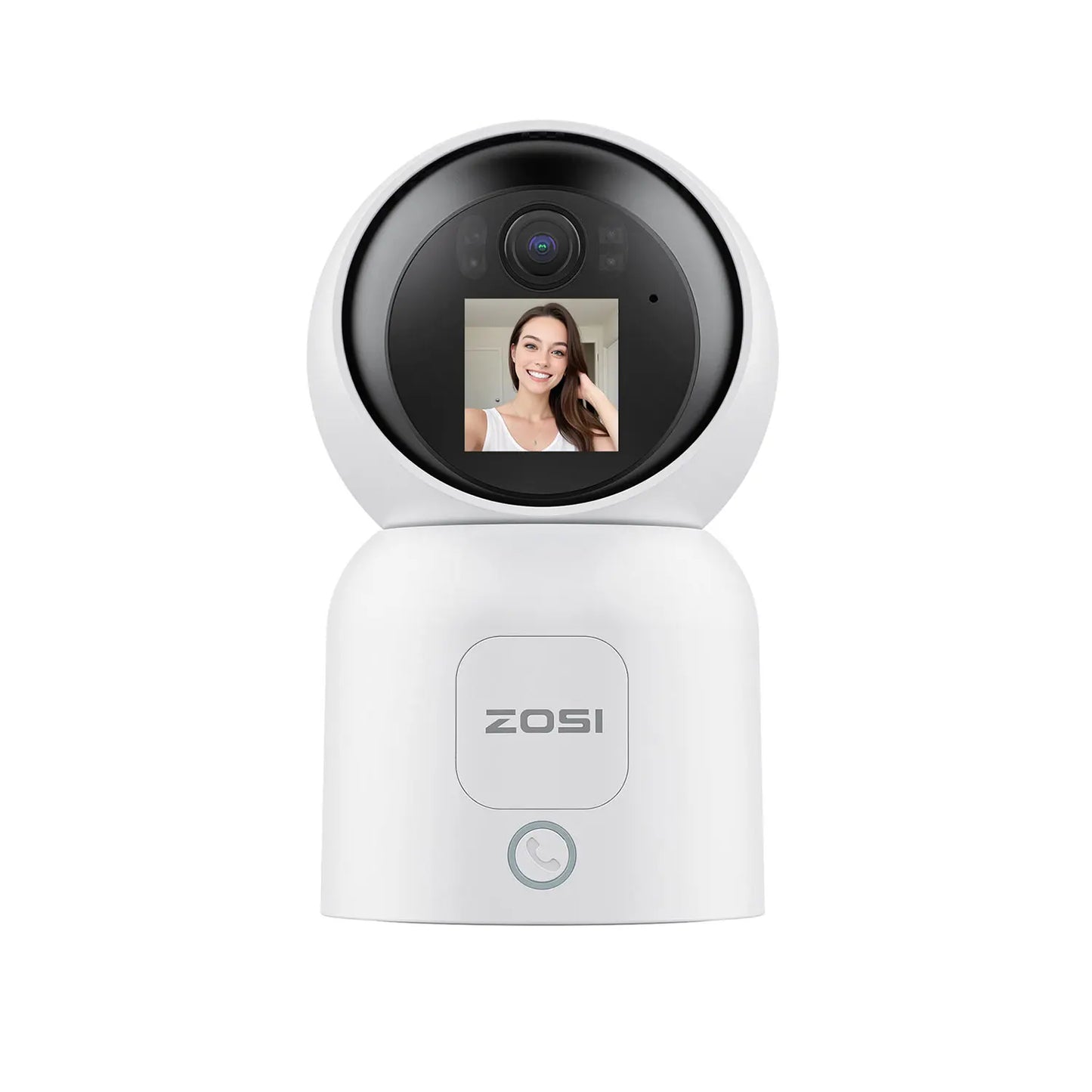 ZOSI 360 Smart Home Security Camera With PTZ Auto Tracking