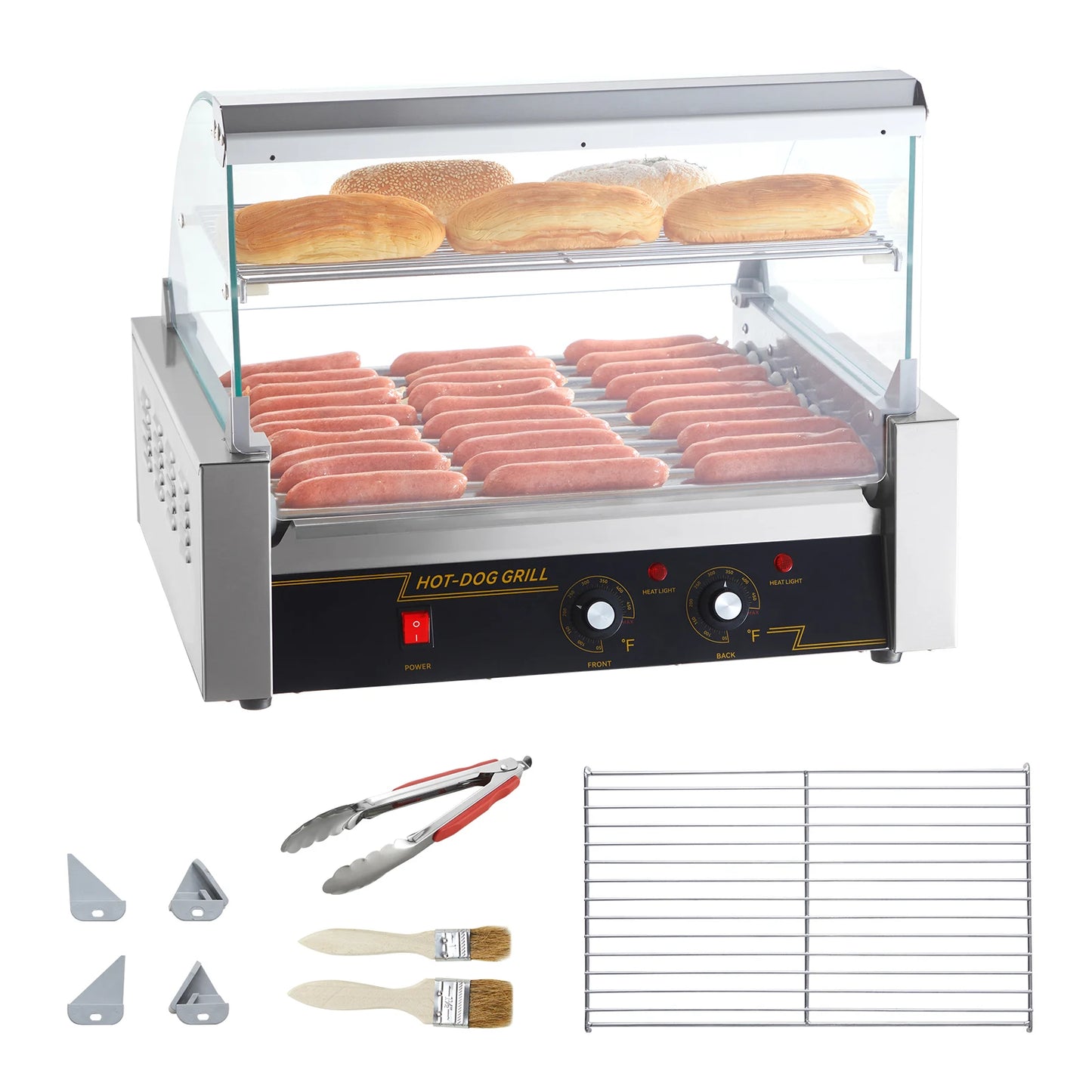 Succebuy Hot Dog Roller Machine Five Seven Eleven Rollers