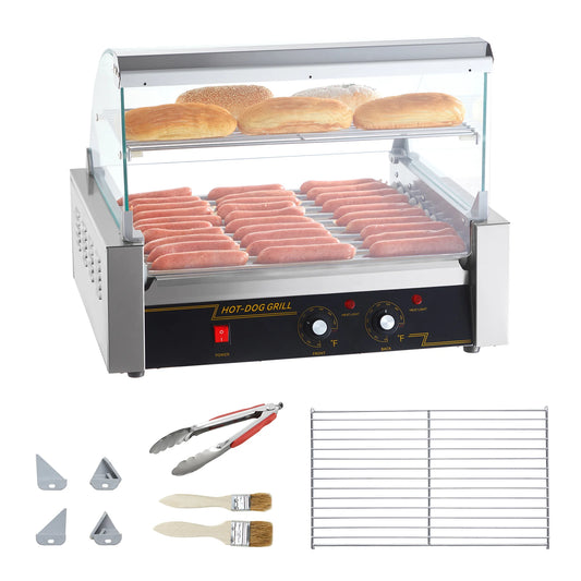 Succebuy Hot Dog Roller Machine Five Seven Eleven Rollers