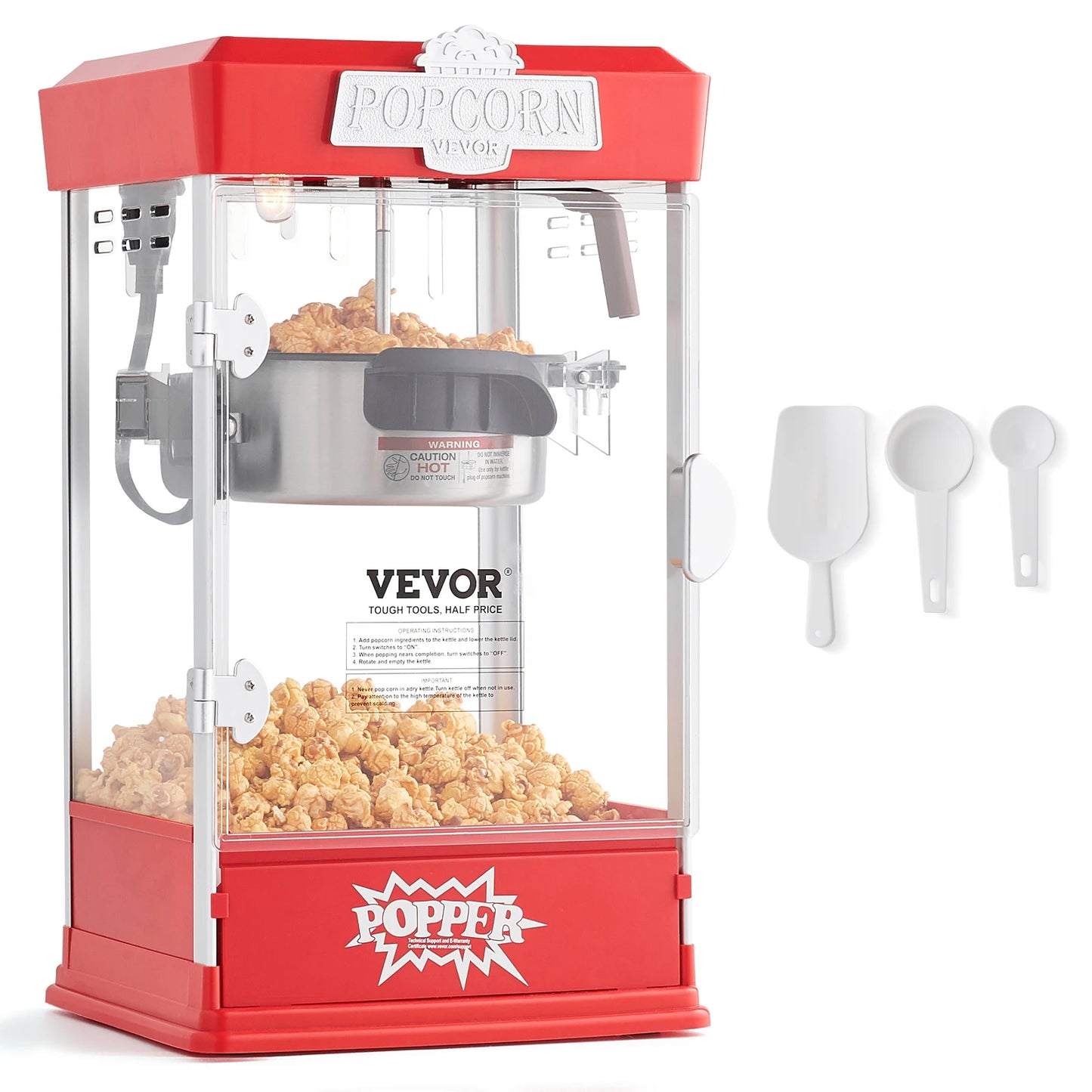 SucceBuy Commercial Popcorn Maker For Countertop Professional Quality