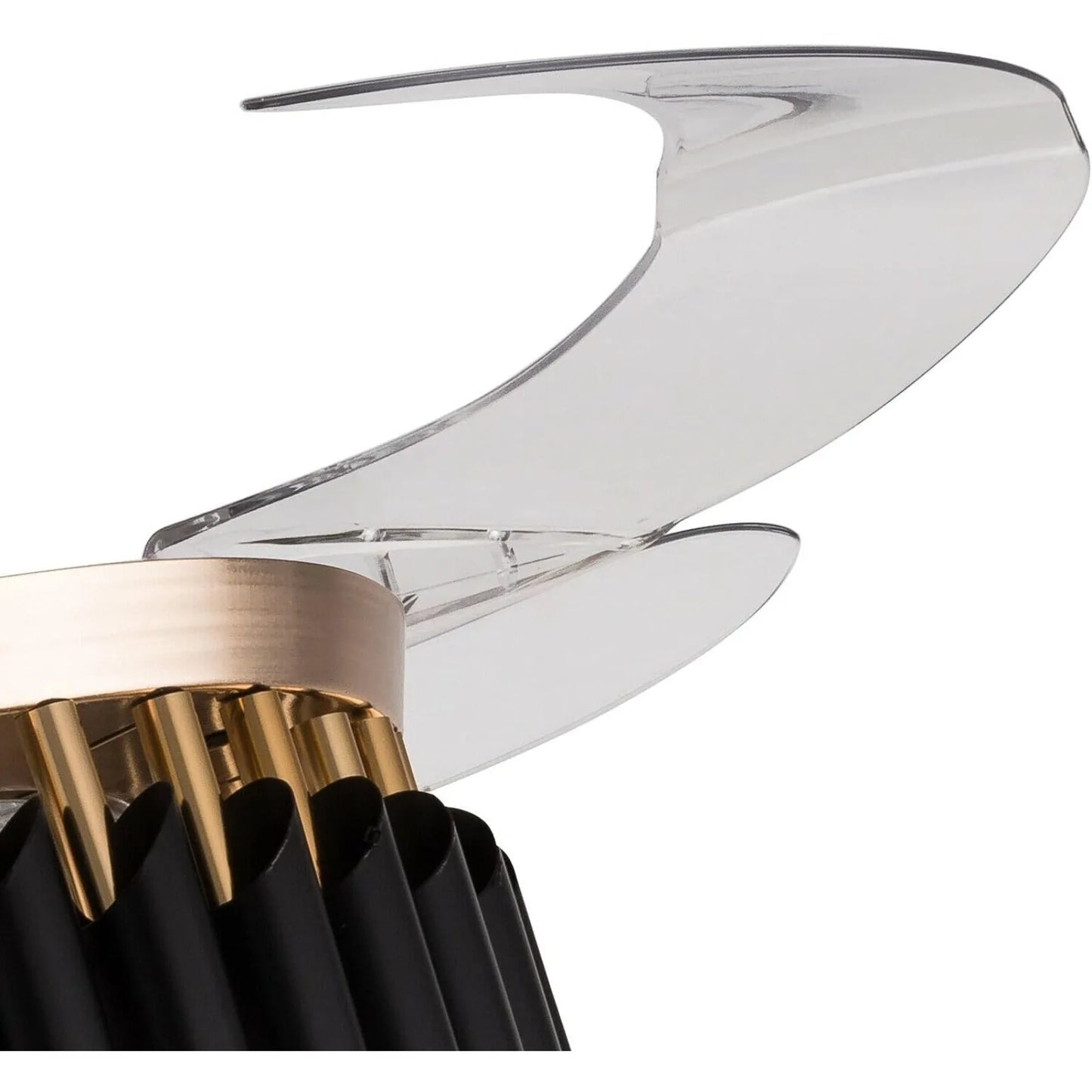 Crystal Ceiling Fan With LED Light And Remote Control