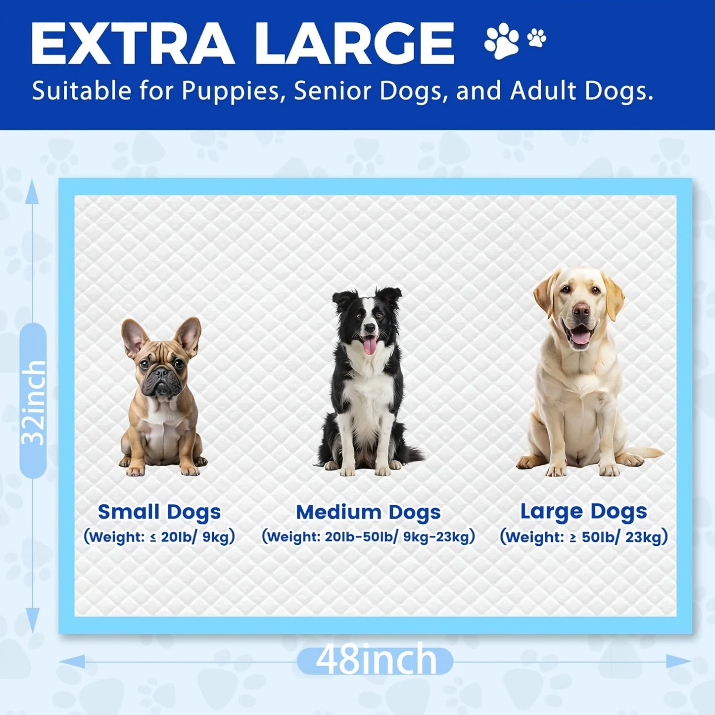 Thickened Disposable Potty Pads For Dogs Cats Rabbits Training