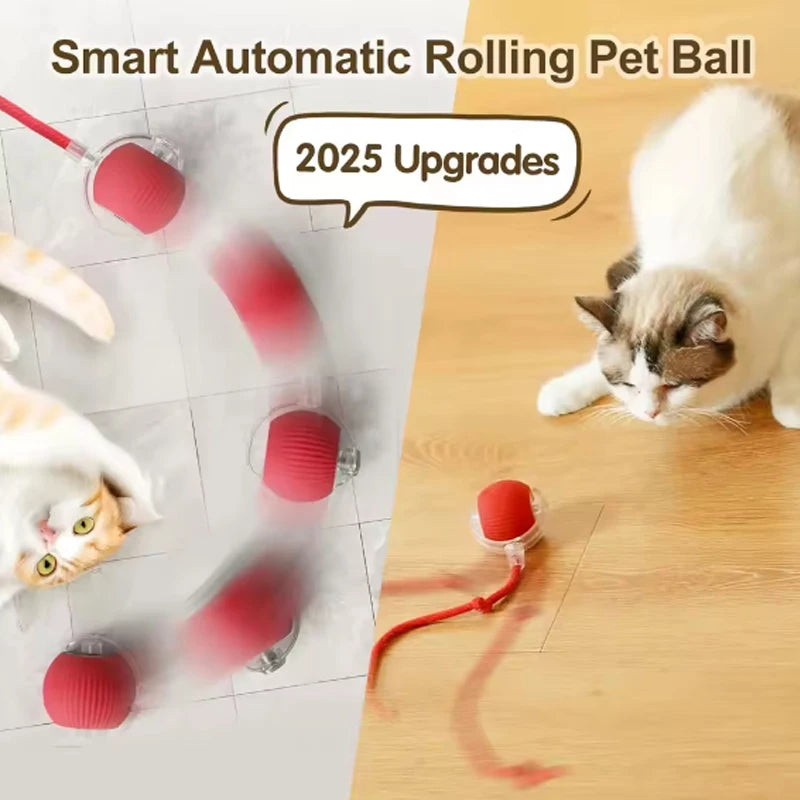 Smart Cat Ball Toy Silicone Interactive Toy