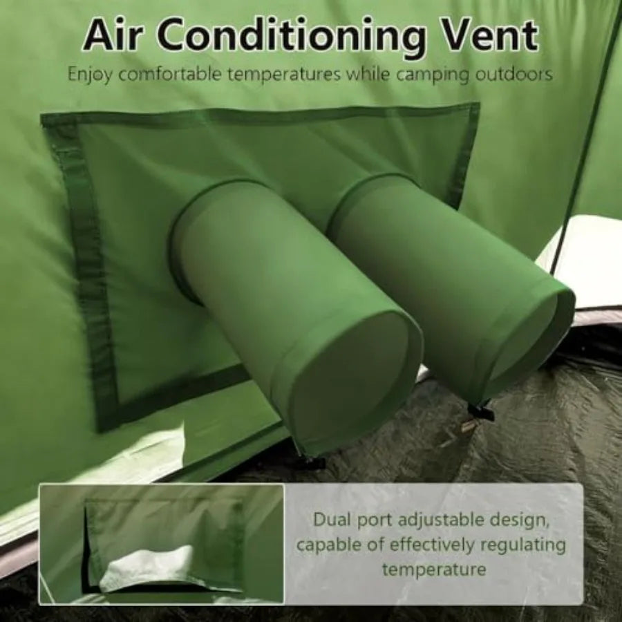 Bell Yurt Tent With Stove Jack Waterproof Luxury 4 Season